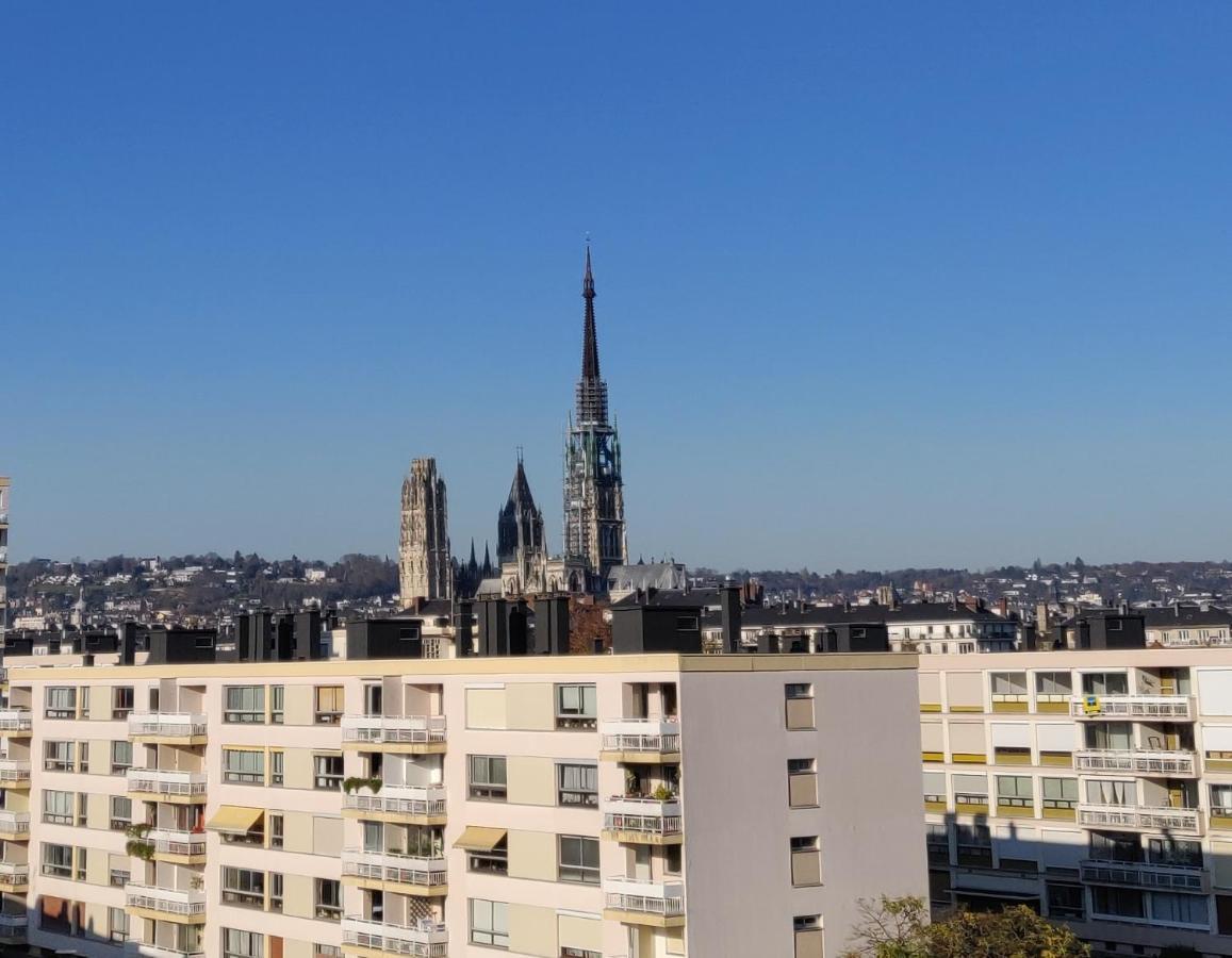 Rouen Vue Cathedrale Leilighet Eksteriør bilde